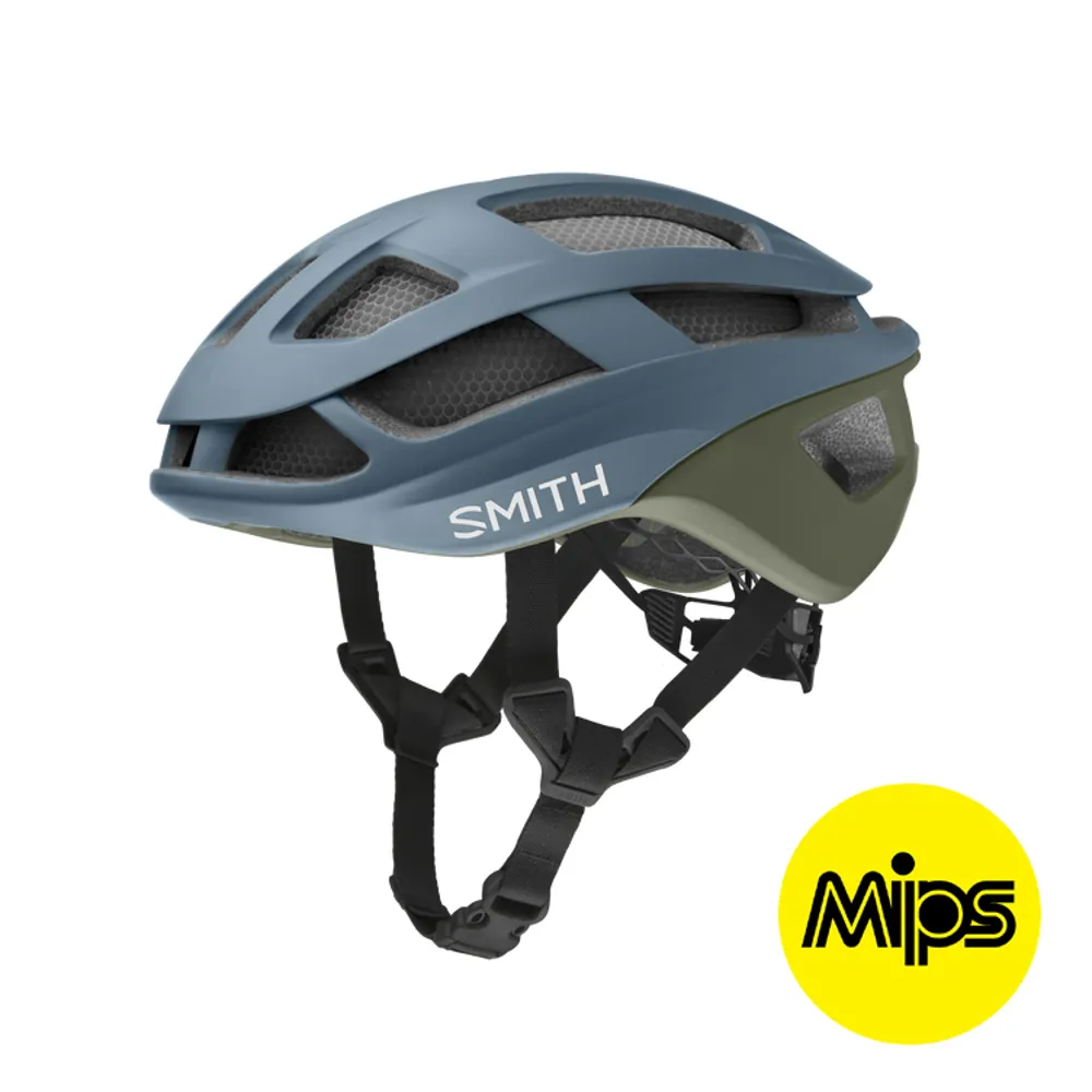 Smith Smith Trace MIPS Road Helmet Matte Stone / Moss